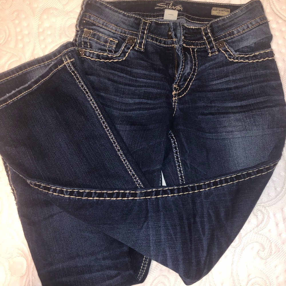 Silver Size 27 Bootcut